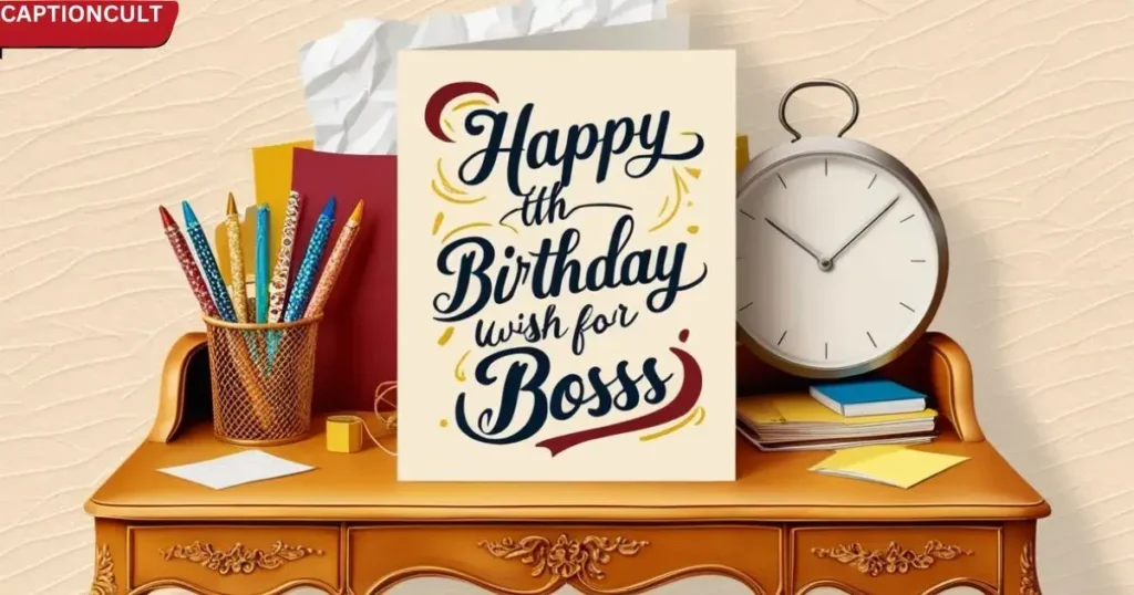 Beyond the Generic: Crafting Unique Birthday Wishes for Your Boss