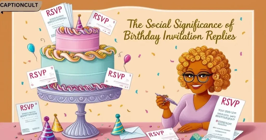 The Social Significance of Birthday Invitation Replies