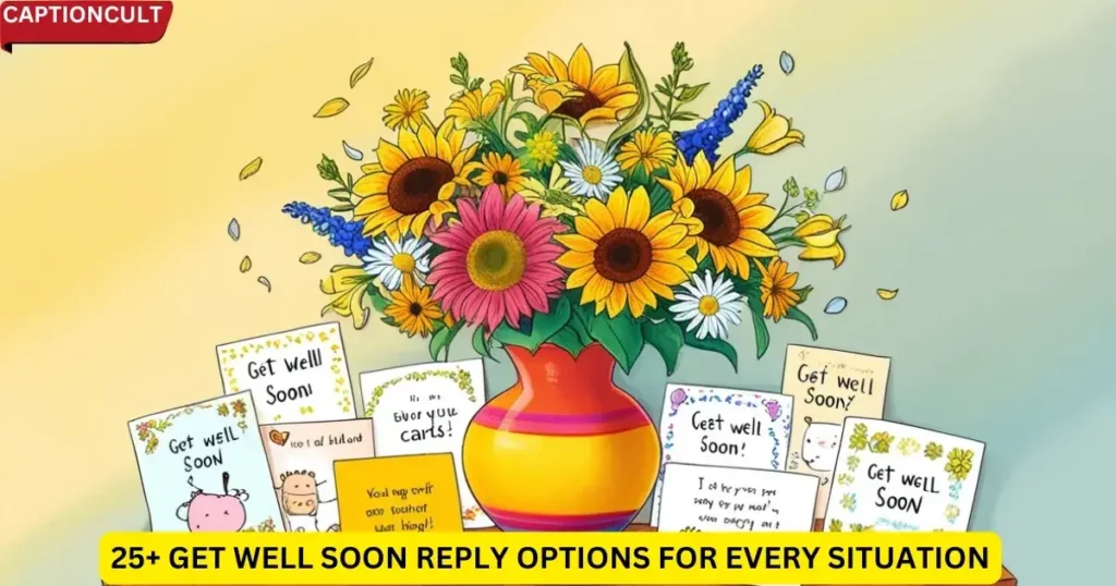 25+ Get Well Soon Reply Options for Every Situation