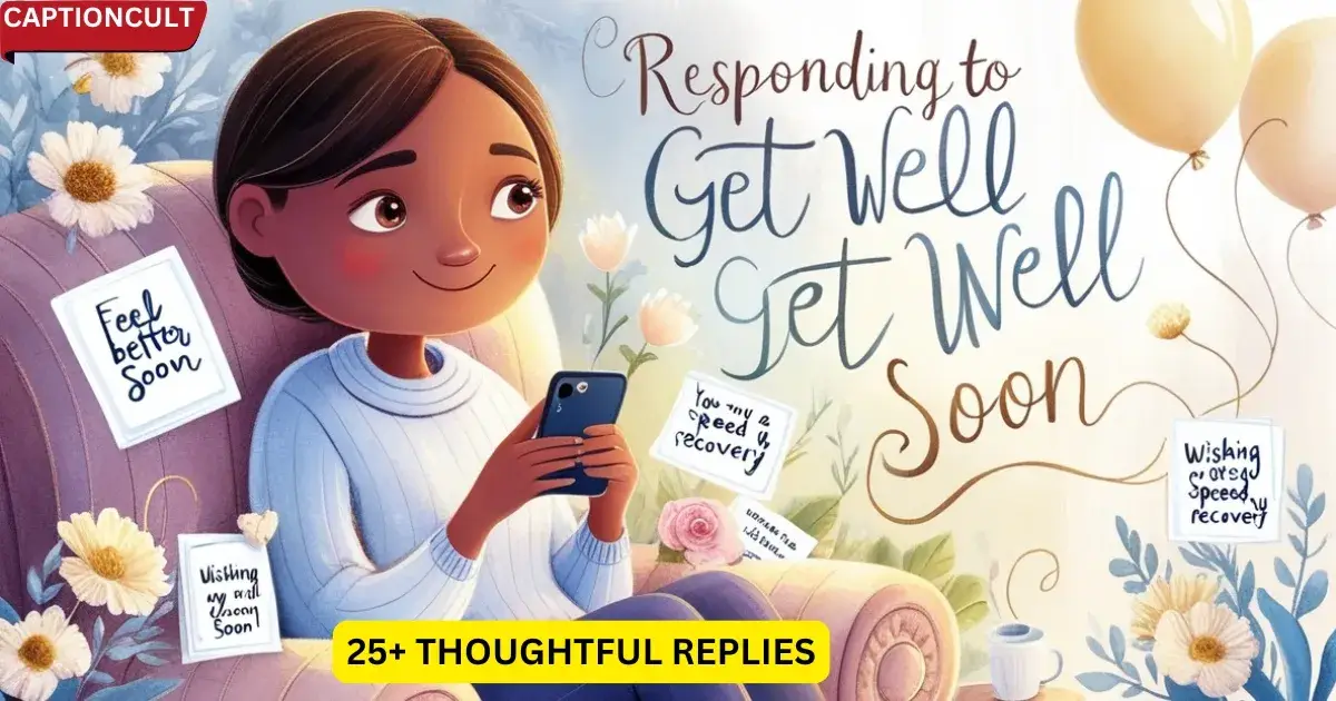 25+ Thoughtful Replies to ‘Get Well Soon’ Messages