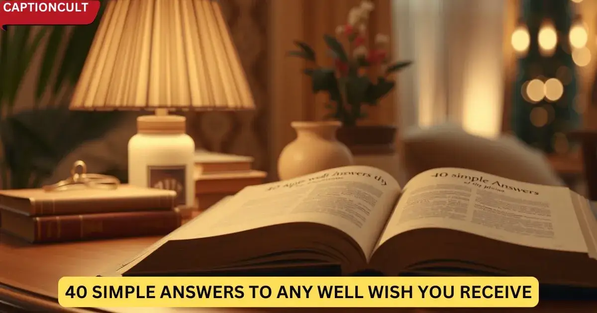 40 Simple Answers to Any Well Wish You Receive