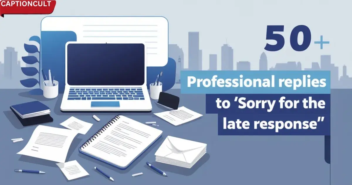 50+ Professional Replies to ‘Sorry for the late Response’