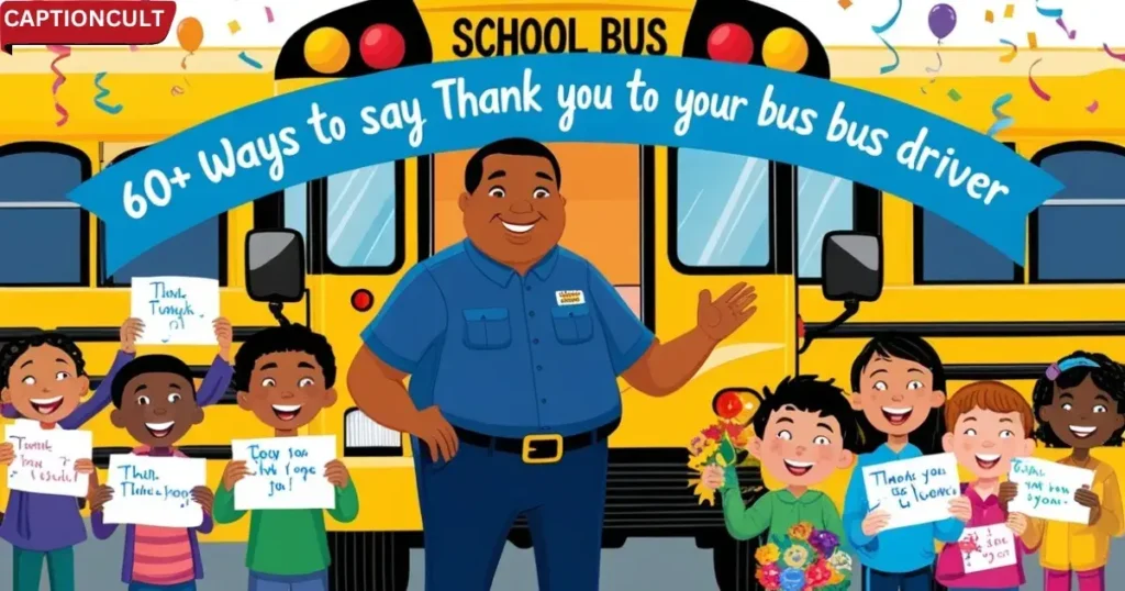 60+ Ways to Say Thank You to Your Bus Driver