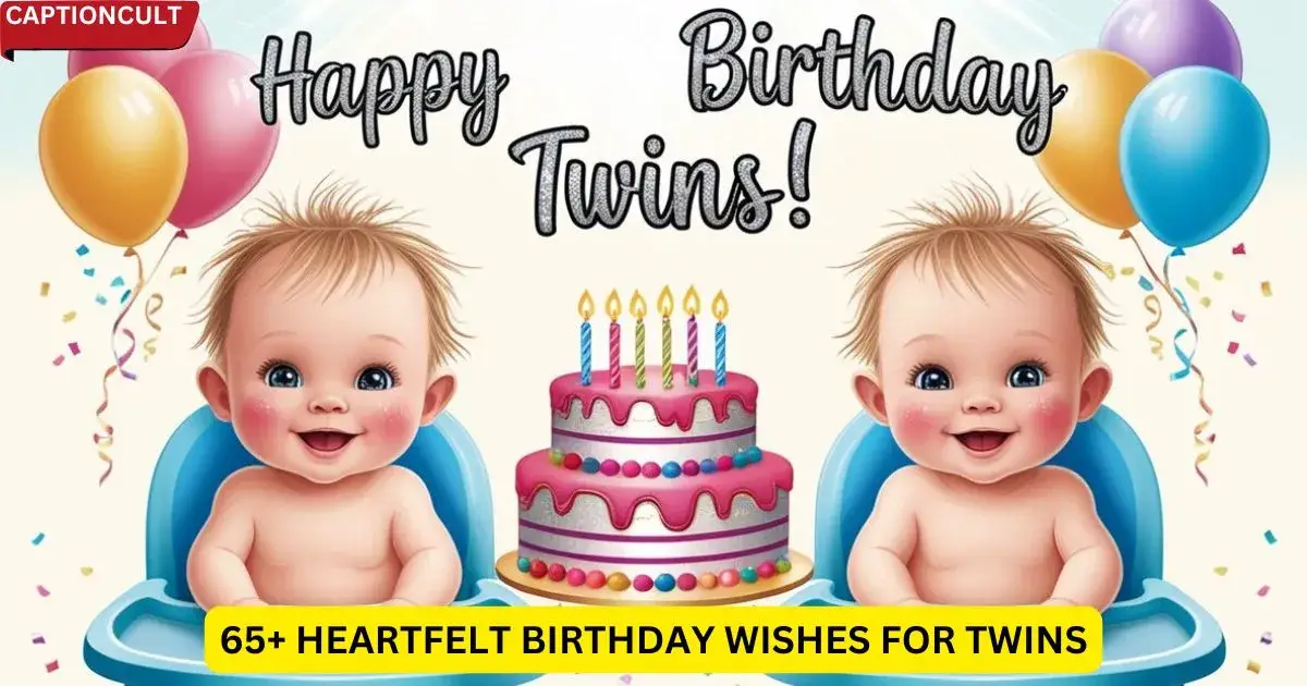 65+ Heartfelt Birthday Wishes for Twins (2025)