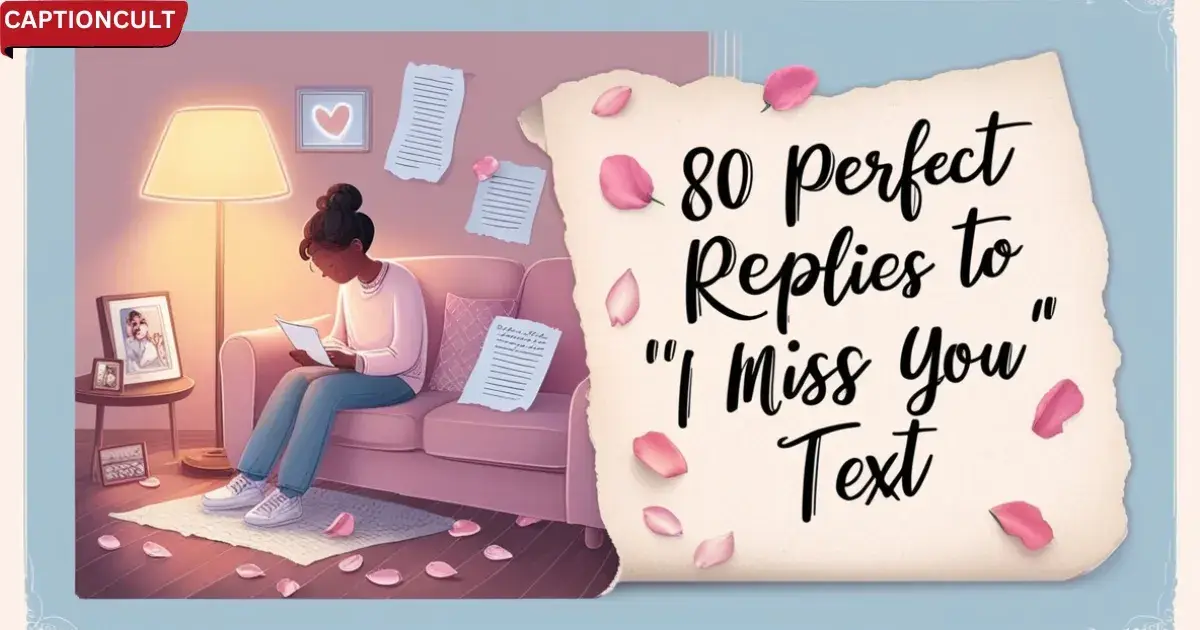 80 Perfect Replies to ‘I Miss You’ Text