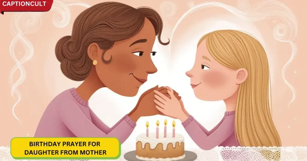 Birthday Prayer for Daughter from Mother