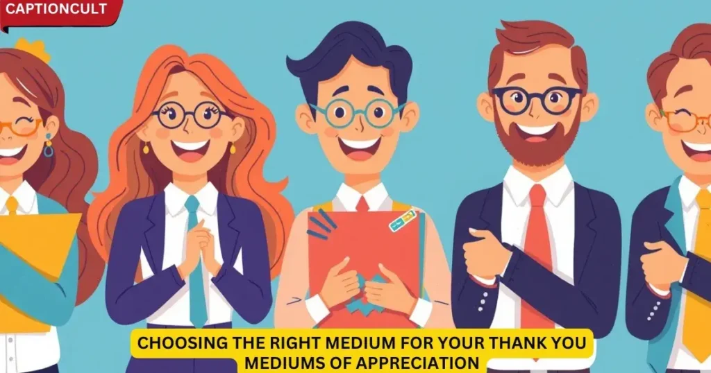 Choosing the Right Medium for Your Thank You: Mediums of Appreciation