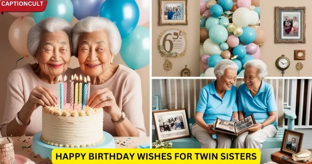 Happy Birthday Wishes for Twin Sisters