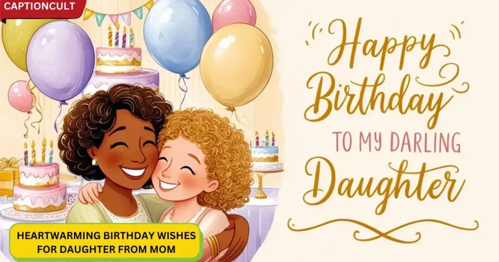 Heartwarming Birthday Wishes for Daughter from Mom