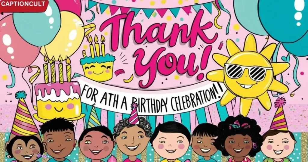 Humorous and Playful Thank You Messages for Attending Birthday