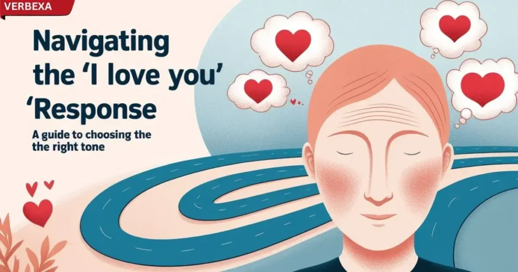 Navigating the "I Love You" Response: A Guide to Choosing the Right Tone