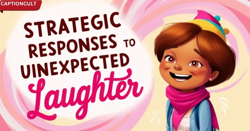 Strategic Responses to Unexpected Laughter