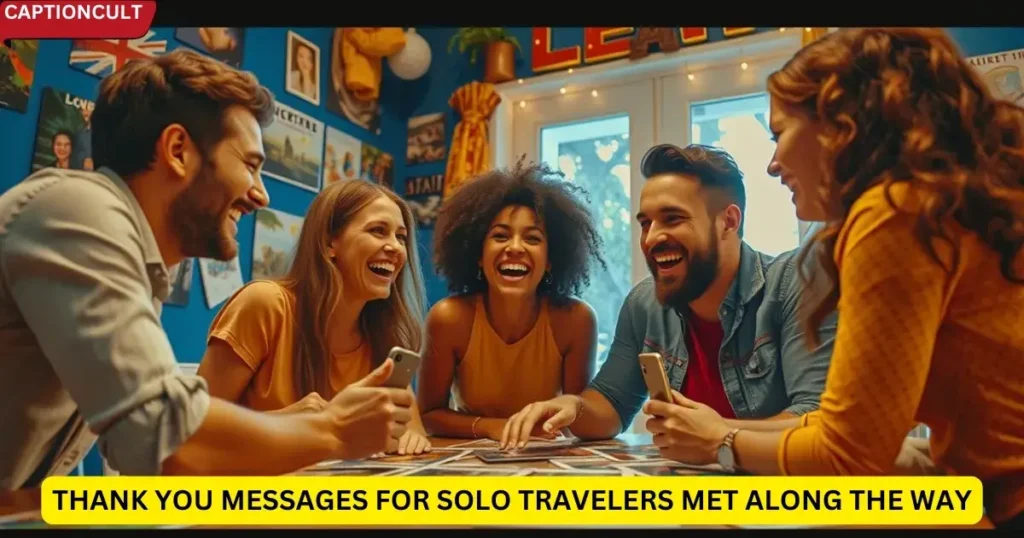 Thank You Messages for Solo Travelers Met Along the Way