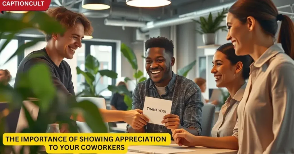 The Importance of Showing Appreciation to Your Coworkers