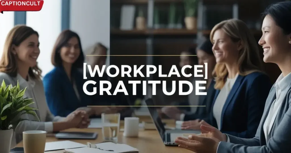 Workplace Gratitude: