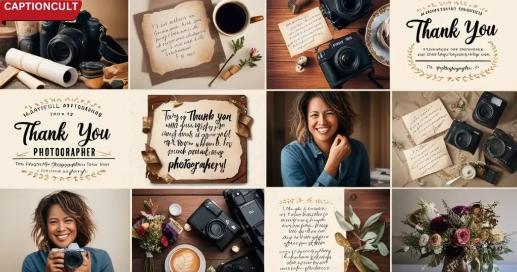 35 Heartfelt Thank You Message Ideas for Your Photographer