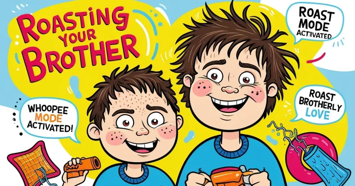 45+ Playful Ways to Roast Your Brother – Keep it Fun & Fresh