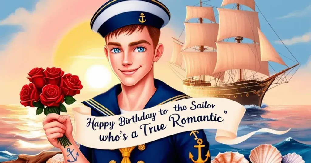 For the Sailor Who’s a True Romantic