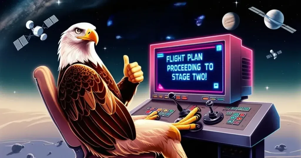 Funny Response to The Eagle Has Landed