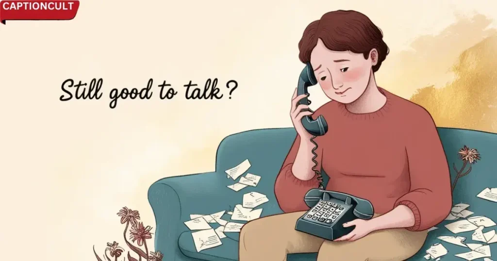 talking with you