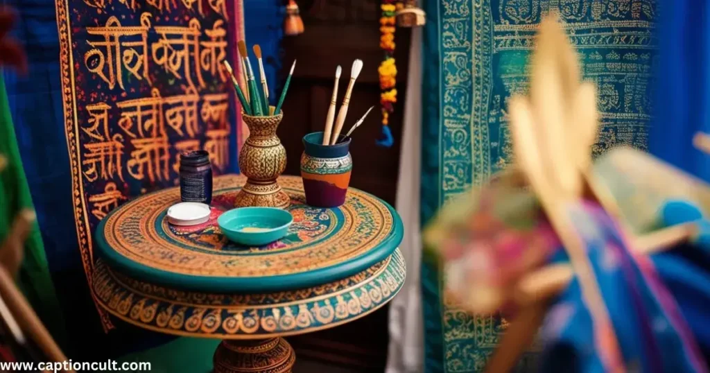 Sanskrit Captions for Instagram: Creativity & Art